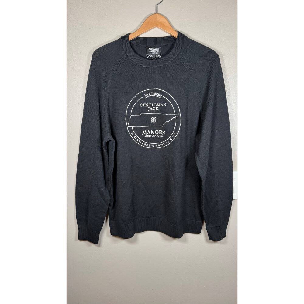 NWT Gentleman Jack x Manors Golf Merino Sweater size L